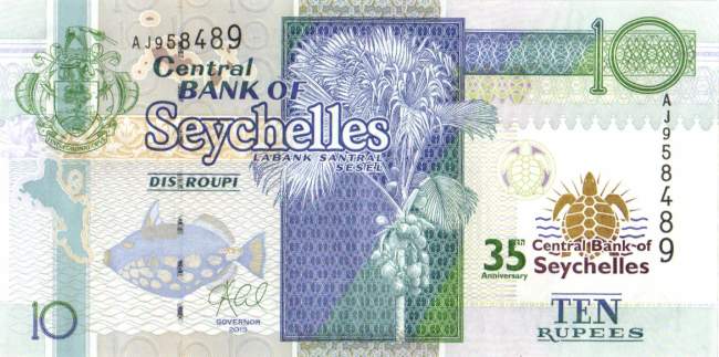 10 Rupees 2013